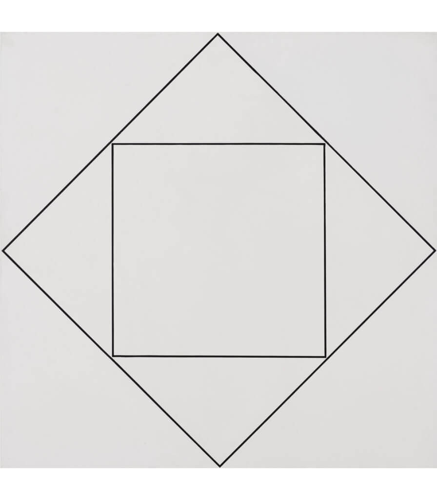Carré inscrit dans un carré (Square Inscribed in a Square)