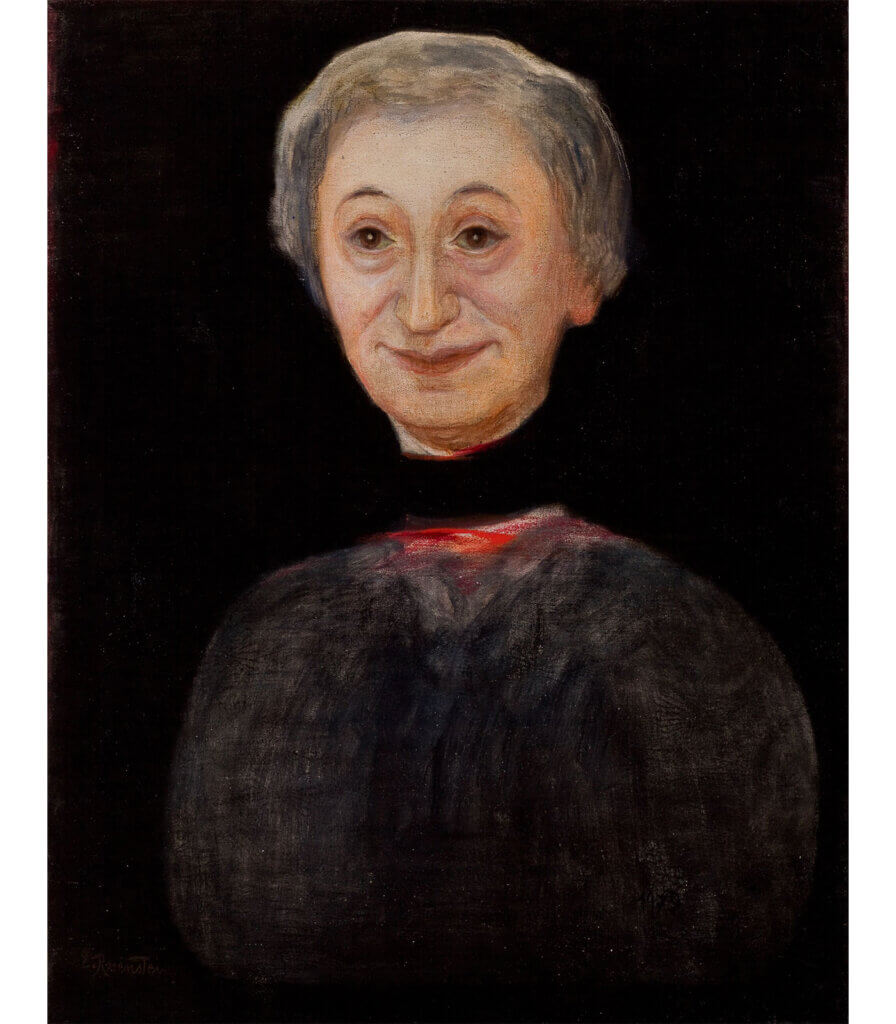 Północ (Portret matki) (Midnight [Portrait of the Artist’s Mother])